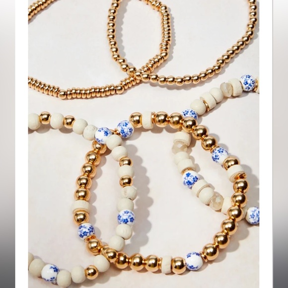 NWT Altar’d State Willow Beaded Bracelet Set - Picture 2 of 4